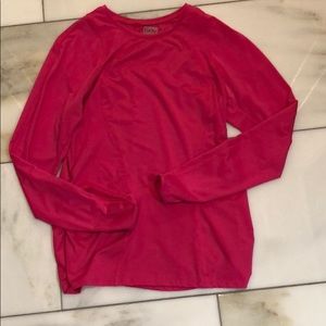 Lucky in love long sleeve athletic tee